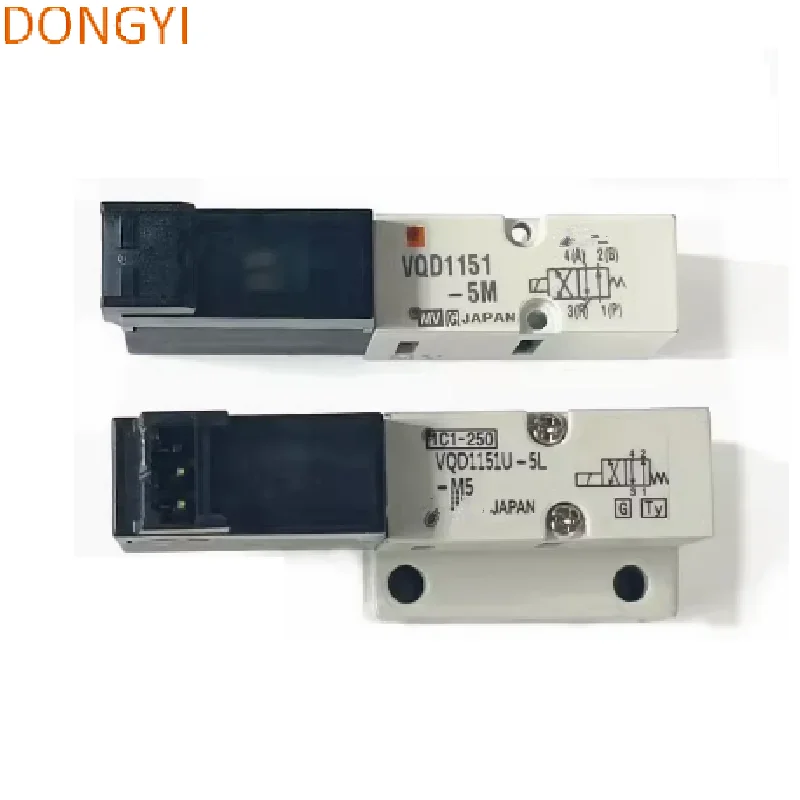 

4 Port Solenoid Valve Direct Operated Poppet Type VQD1000 Series, VQD1151V-5L/VQD1151-5LO/VQD1151V-5LO/VQD1151V-5M/VQD1151-5MO