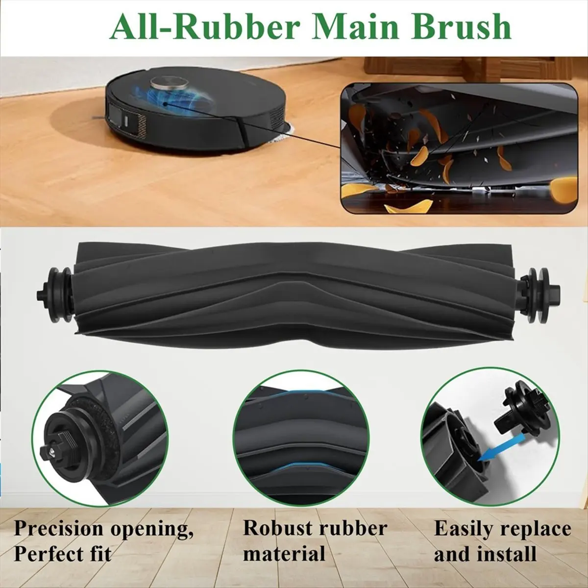 

AA96 Accessories Kit Compatible for Dream L20 Ultra/L30 Ultra Robot Vacuum Main Brush Hepa Filters Side Brush Mop Pads