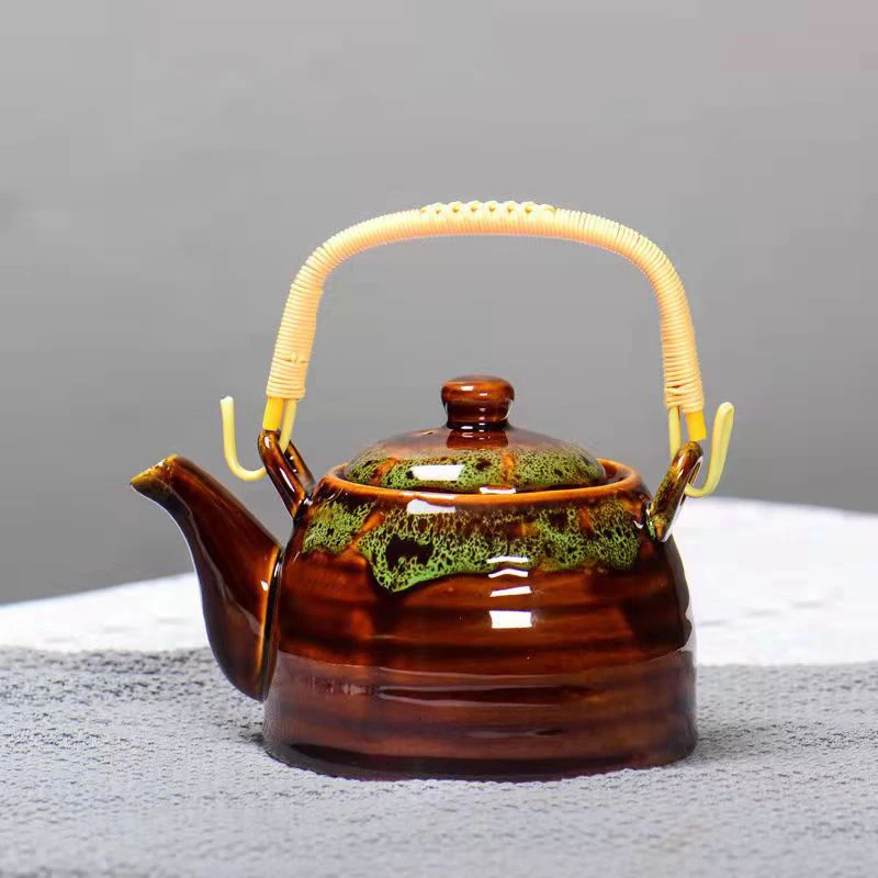 Creative Kiln Transformed Chinese Teapot 900ml Puer Tea Pot Set Heated Kettle Teaware Teapots Cup Mug Service Ceremony Clay Bar