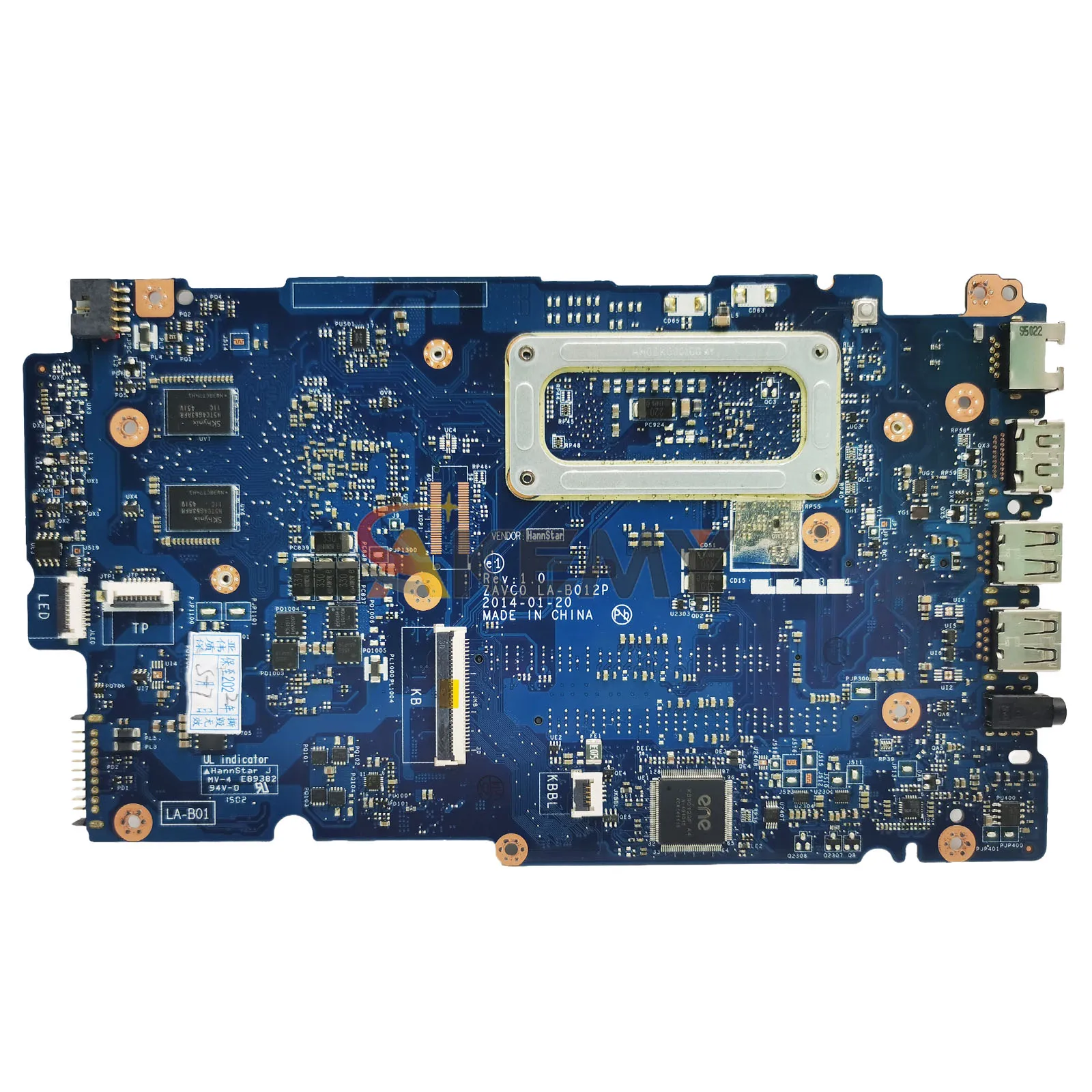 Laptop Motherboard For Dell Inspiron 14 5443 5447 5448 5542 5547 5548 LA-B012P with I5 I7 CPU CN-0V25MC 006M0K Tested OK