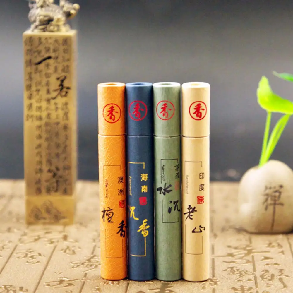 Modern  Line Incenses Healthy Fresh Relaxing Aromatherapy Incense Sticks Compact Natural Indoor Incenses Home Supplies