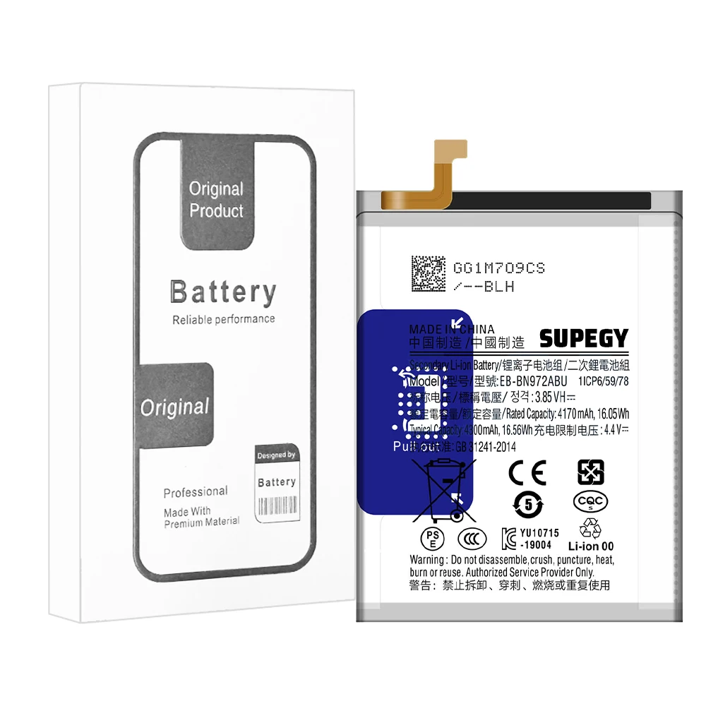 100% New High Quality EB-BN972ABU Battery For SAMSUNG Galaxy Note 10+/Note 10 Plus/SM-N975F/SM-N975U Replacement Battery Bateria