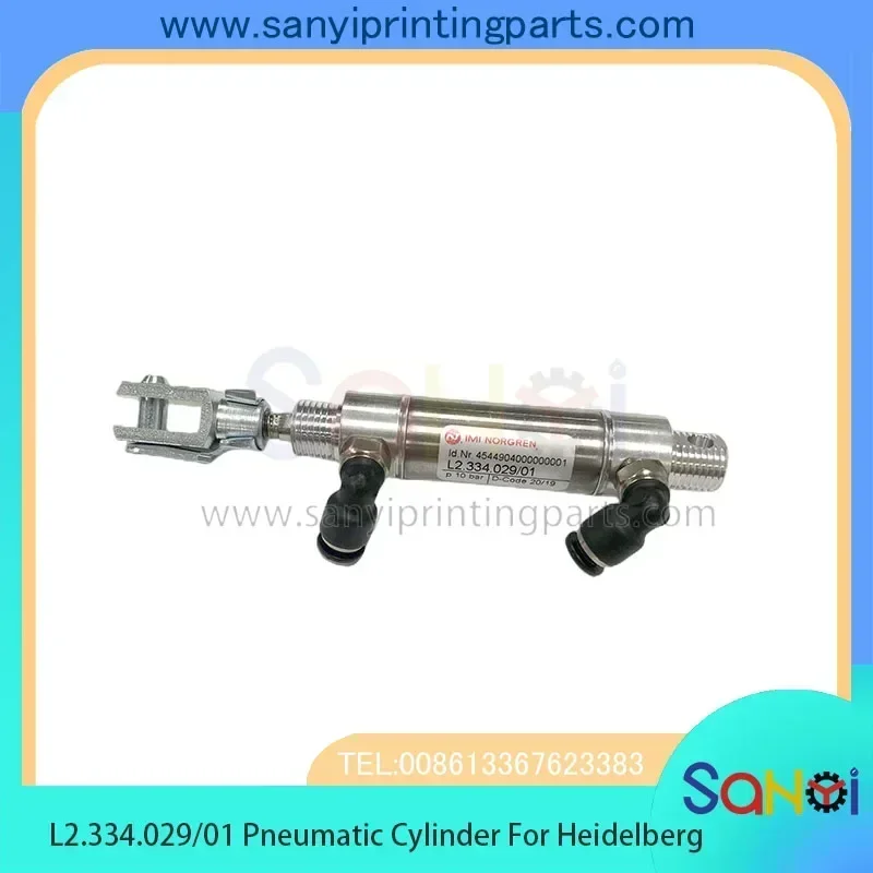 

Цельный пневматический цилиндр L2.334.029/01 для деталей офсетной печатной машины Heidelberg