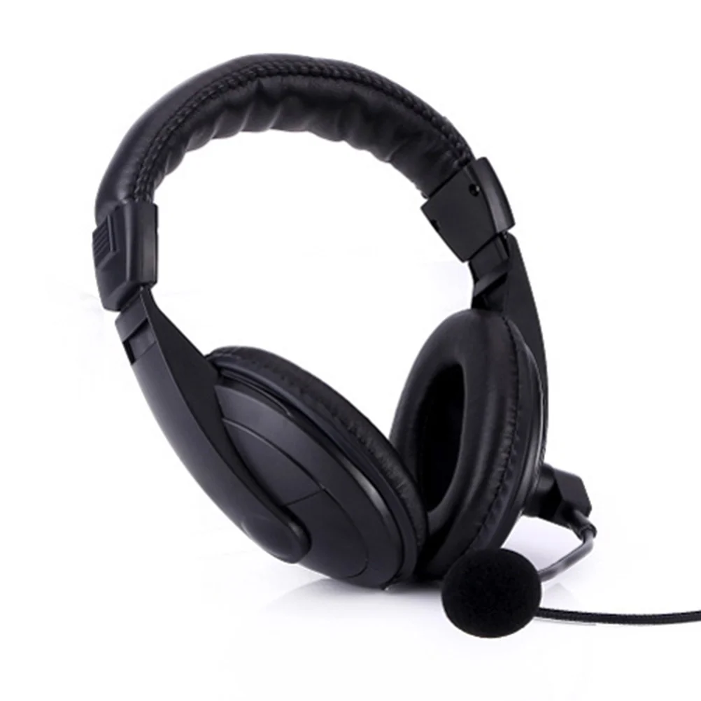 

Over-Ear Lightweight 3.5Mm Stereo Gaming Headphone For Pc Laptop Music Headset For Pc Laptop Black Call Black