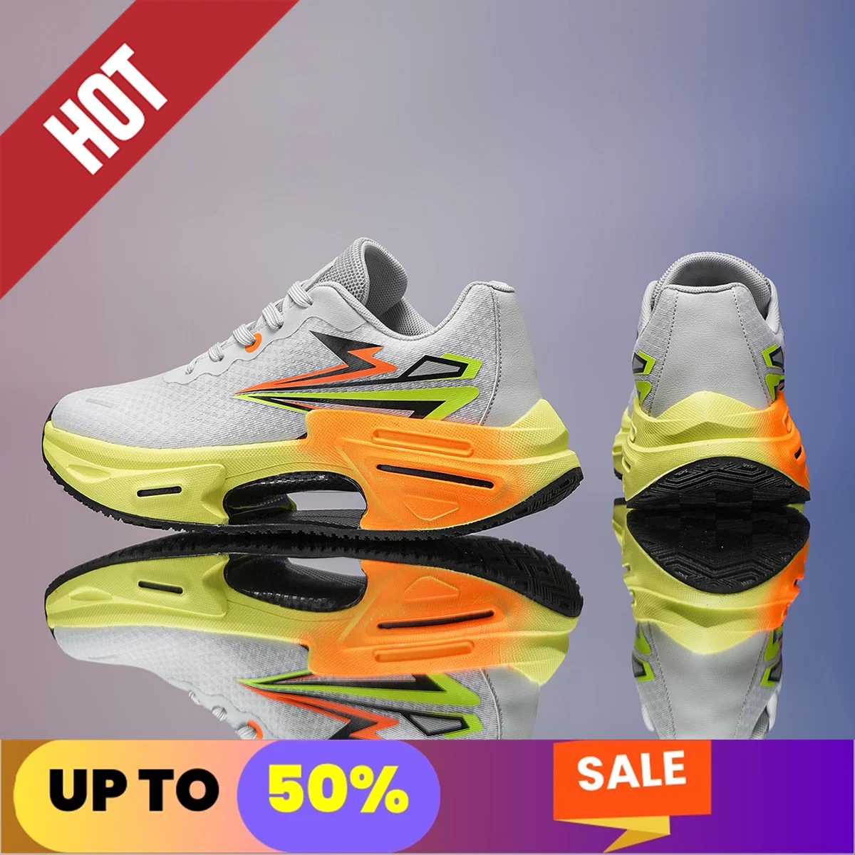 مهنة اللياقة البدنية الاحذية ماراثون الرجال الرياضية حجم كبير 47 48 خفيفة الوزن المرأة مريحة رياضية عدم الانزلاق أحذية رياضية #5