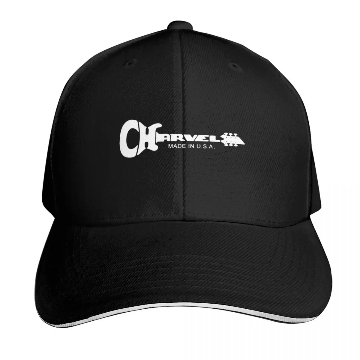 Best Seller Charvel Logo Merchandise Baseball Cap Quick Dry Performance Cotton Twill Breathable Contrast Two Tone Brim