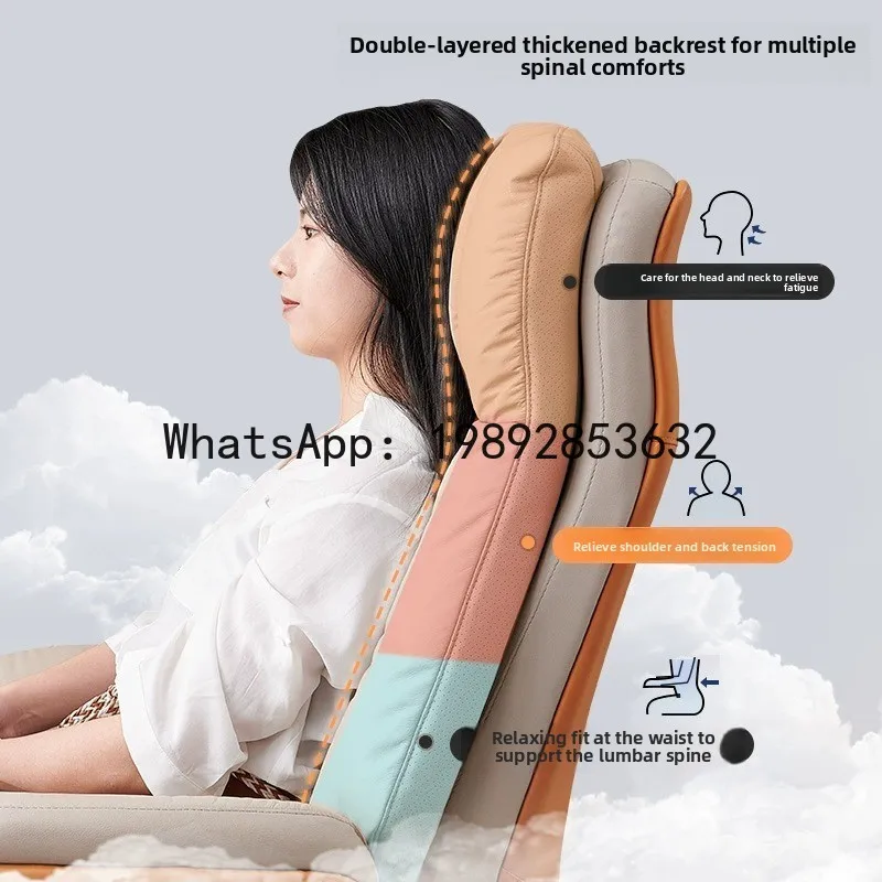 CZ High-end Fashion Executive Chair Home Genuine Leather Computer Office Executive Chair Reclining Massage Smart Seat