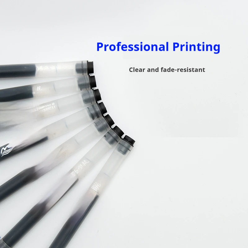 

25-Pack Black Pen Refills, Large Capacity, High Writing Capacity, Quick-Drying Gel Pens, Black Student Office Pens, Advertising Pens, Smooth Writing, No Ink Breakage, Essential for Studying and Office Use