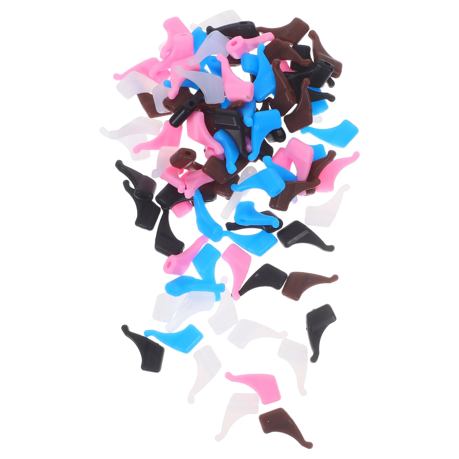 

Silicone Eyeglass Temple Tips Anti Slip Grips For Long Wear Universal Fit Eyewear Retainer Accessories Replacement