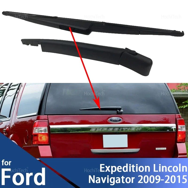 Für Ford Expedition Lincoln Navigator 2009-2015 9L1Z17526A Auto-Zubehör Heckscheibenwischermotor Verbindungsarm mit Wischerblatt ABS-Gehäuse