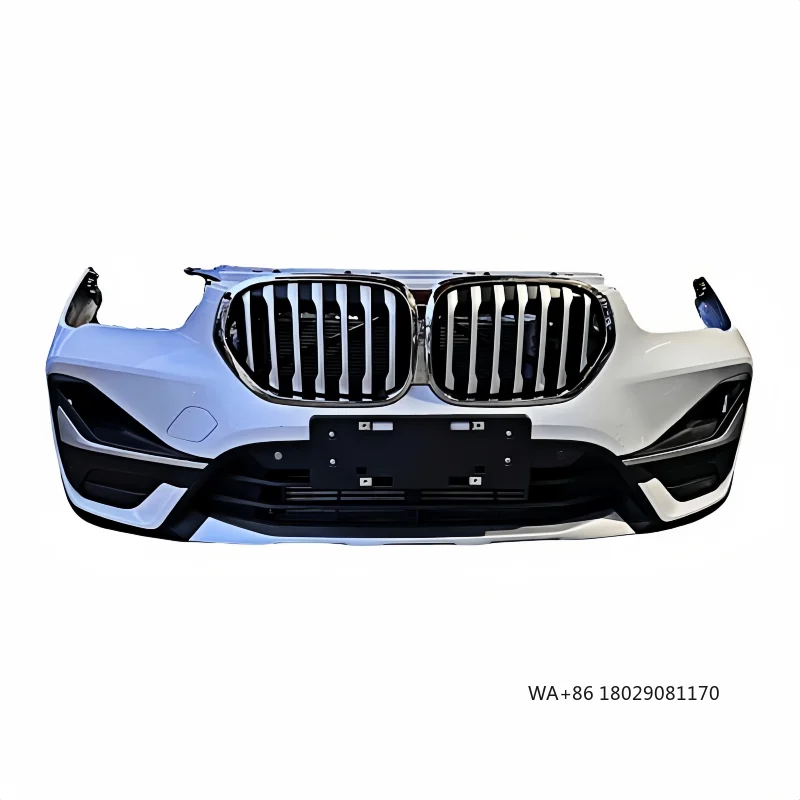 

Высококачественный оригинал для -X1 F48F49 LCI, комплект кузова переднего бампера со светодиодной решеткой, передний радиатор, используемое состояние