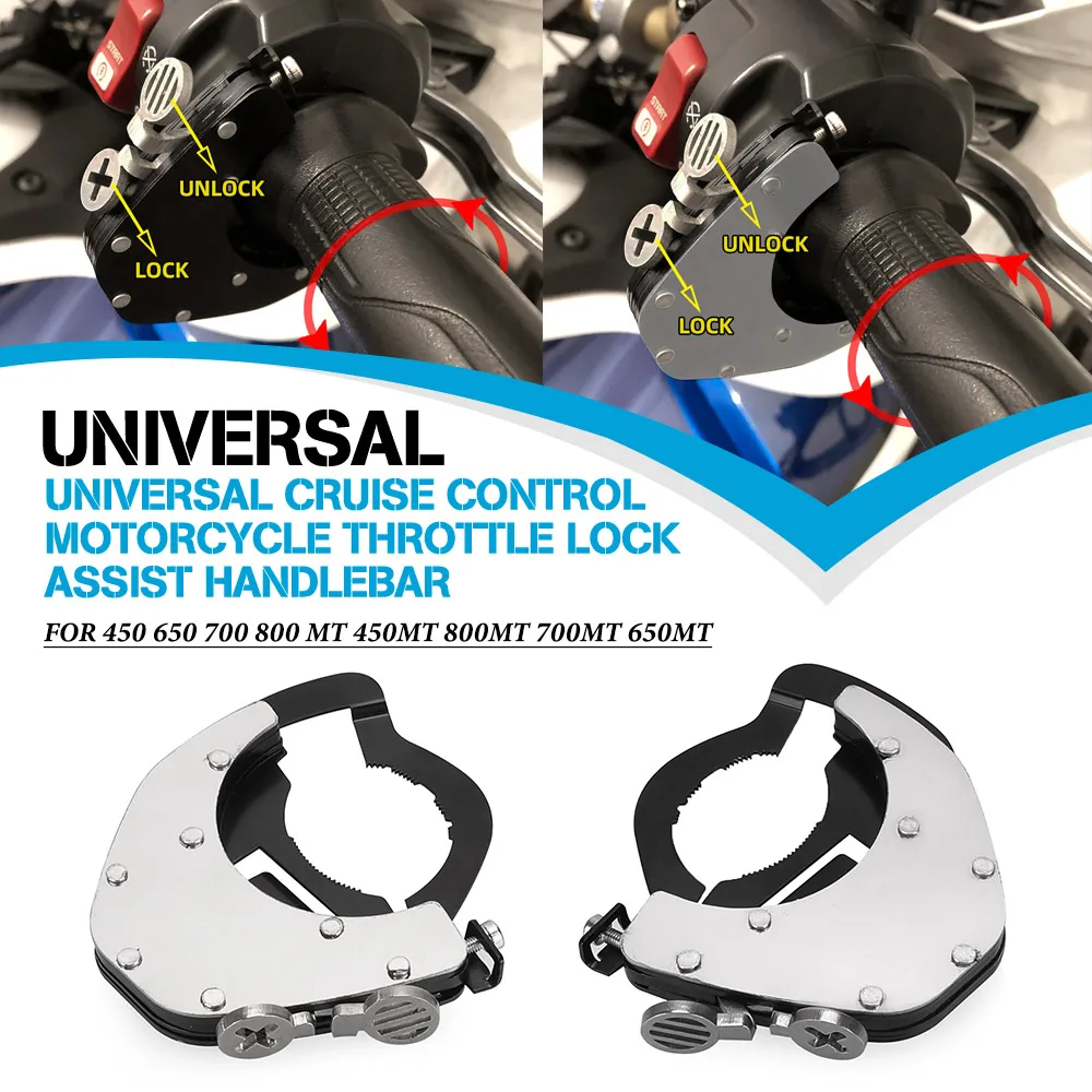 

450 MT Motorcycle Cruise Control Throttle Lock Assist Handlebar For CFMOTO CF MOTO 450 650 700 800 MT 450MT 800MT 700MT 650MT