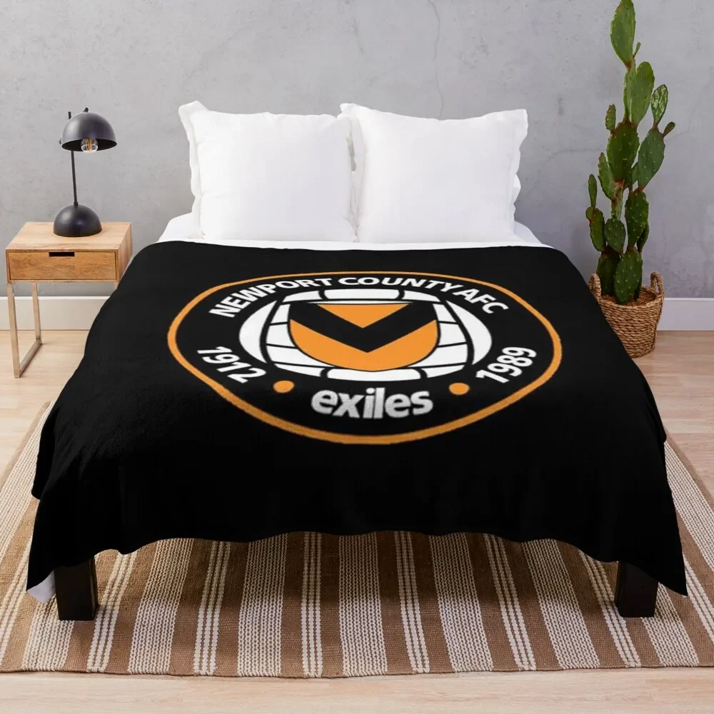 newport county fc iPhone Cases Throw Blanket Single Camping Blankets