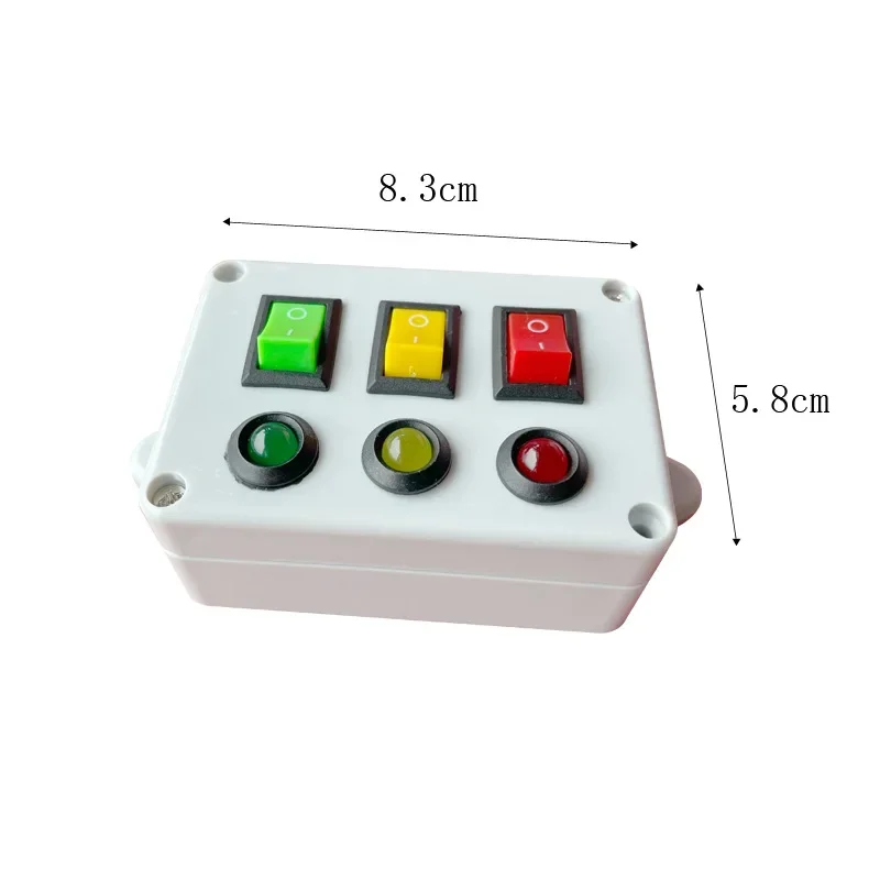 Montessori LED Lights Busy Board Accessory Tricolor Lights Timers Telephone Doorbell Switches Education Toy Puzzle Toy Children