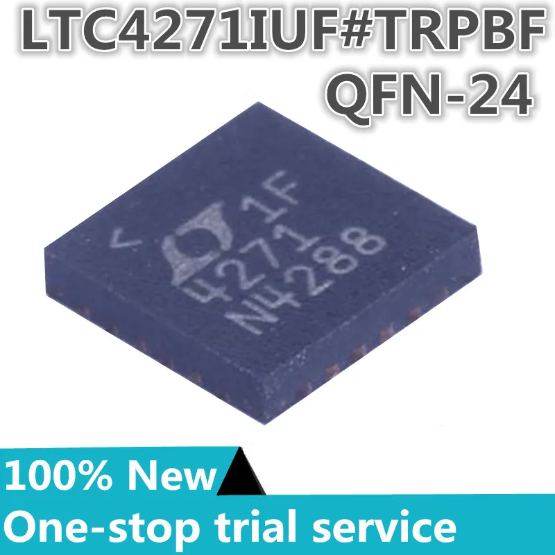 

2-100pcs %New LTC4271IUF LTC4271IUF#TRPBF LTC4271IUF#PBF Silk Screen 4271 QFN-24 Power Over Ethernet (PoE) controller