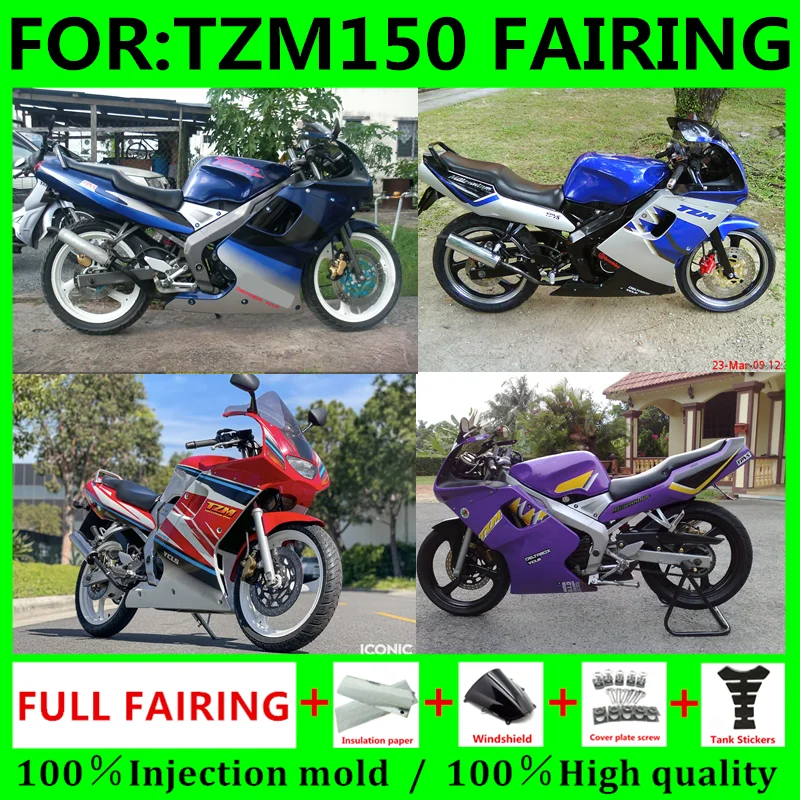 Fit for TZM150 1992 - 2002 Motorcycle Accessories Fairing Set Bodywork Panel Kit TZM 150 1993 1994 1995 1996 1997 1998 fairings