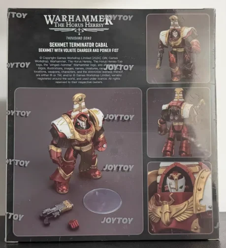 

【SF】JOYTOY 1/18 Action Figure Warhammer 40K Thousand Sons Sekhmet Terminator Cabal Prime Model Toy Gift