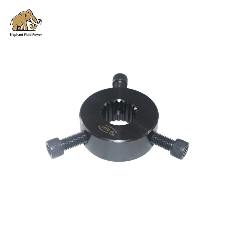 

Hot sale in stock EXCAVATOR main Pump Spline 50# 12cm 3 Hole Rubber Coupling
