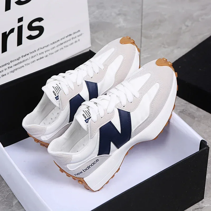 Zapatos de mujer Zugu de nuevo estilo, zapatillas de deporte populares de suela gruesa para papá, zapatillas cómodas transpirables para temporada de verano 2025