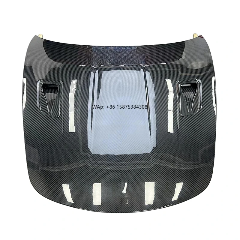 RS Style Dry Carbon Fiber Front Hood Bonne for 718 911 981 Engine Cover 2012-2017
