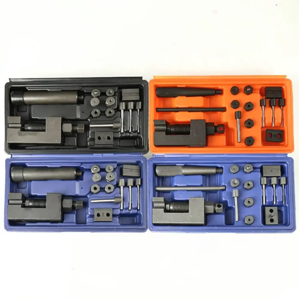 Precision Chain Removal Tool Set For For Musentang Bike Motorcycle Timing Link Cutter Repair Maintenance Device Accessory