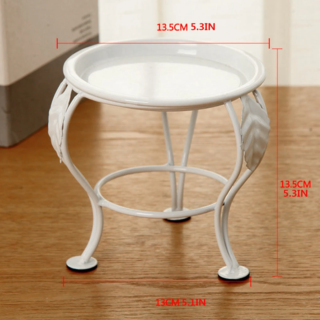 Iron Flower Pot Stand Indoor And Outdoor Tables, Mini Plant Stands, Flower Pots, Candle Holders, Racks, Desktop Decorations