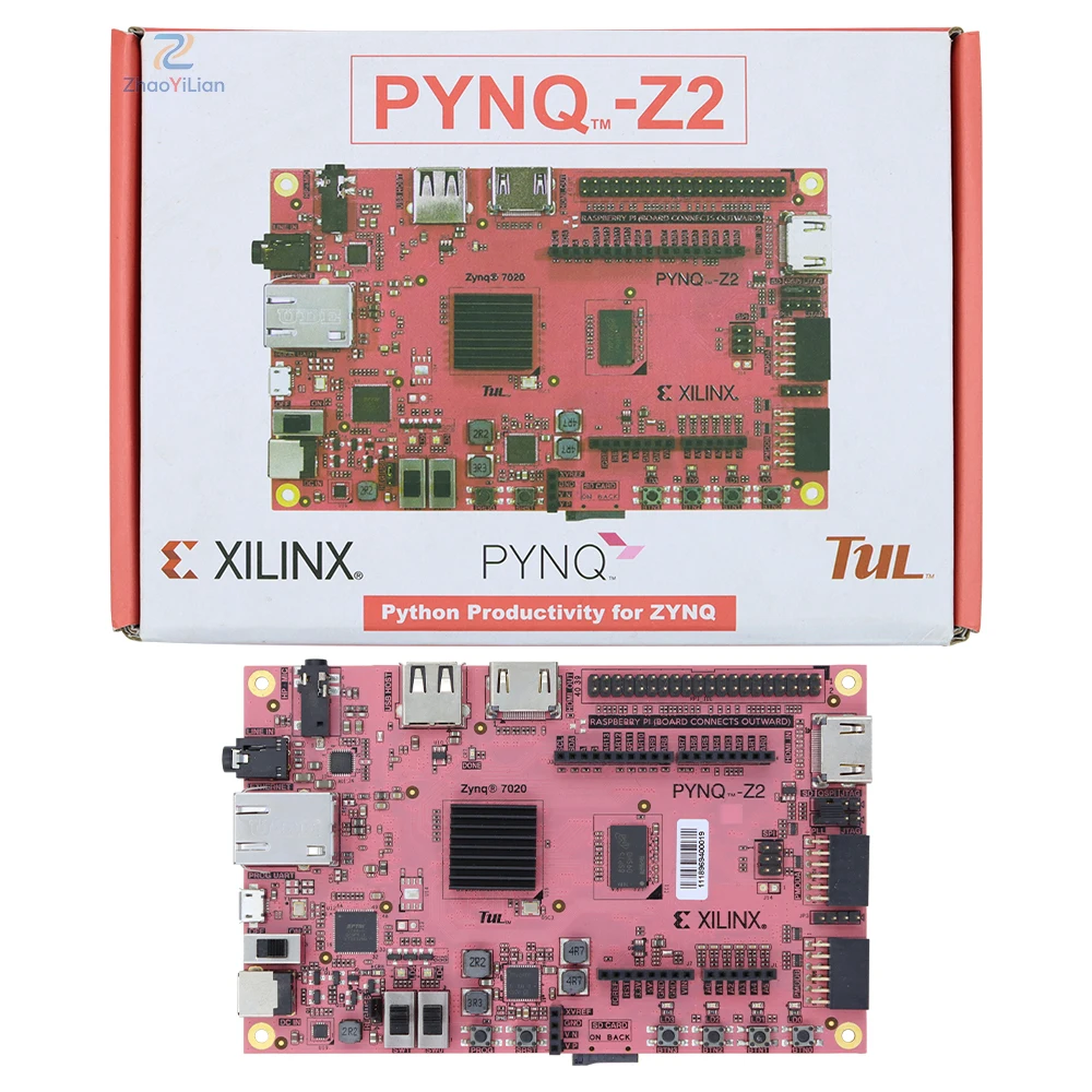 Original PYNQ-Z2 Zynq-7000 SoC Evaluation Board 512MB DDR3 Machine Vision AI Acceleration Embedded Teaching Platform
