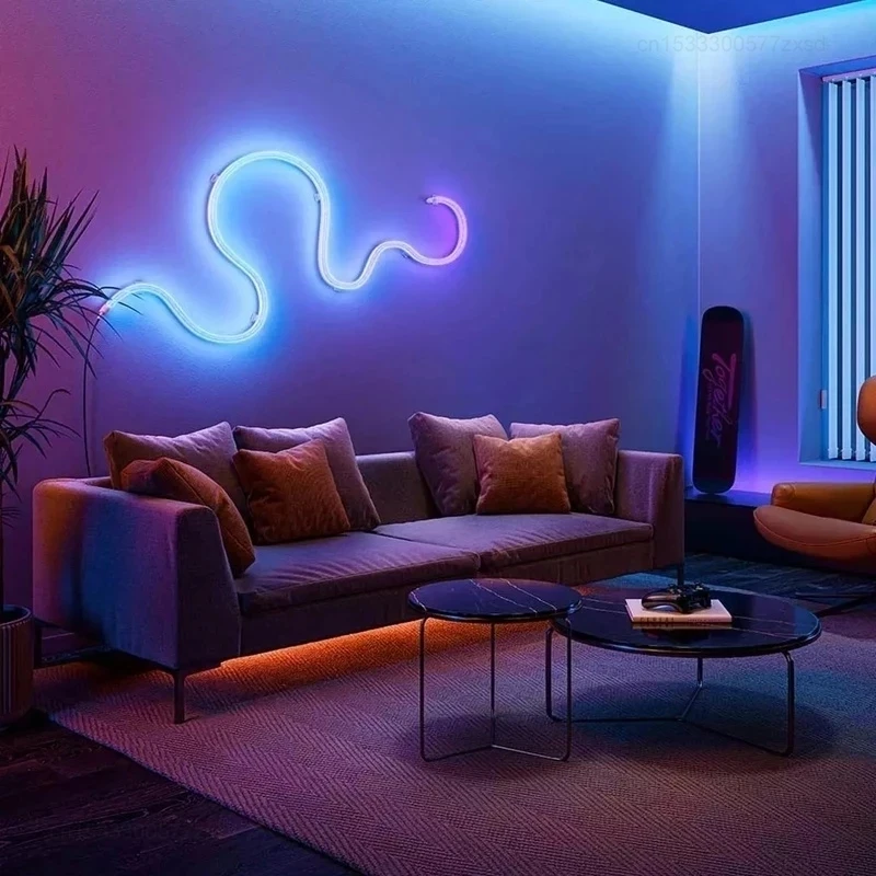 Xiaomi Mijia Smart Light Strip, Luzes coloridas de tira de extensão LED, Iluminação ambiente, E-Sports, RGB colorido, PC, TV, Som de ligação inteligente