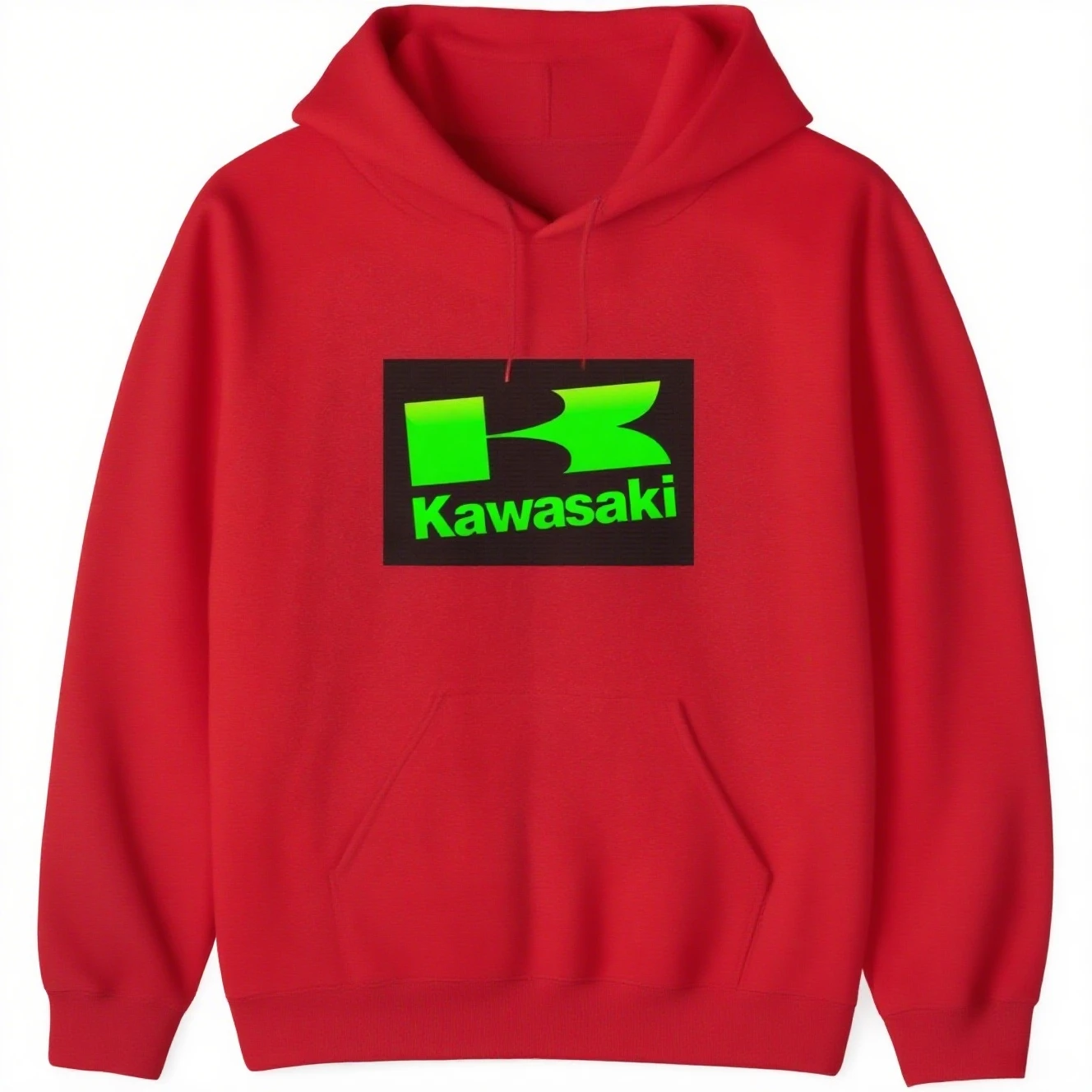 

Kawasaki Off-road Vehicle Enthusiast Hoodie Autumn and Winter Logo Printed Hoodie Unisex Cotton Casual and Comfortable Jumper