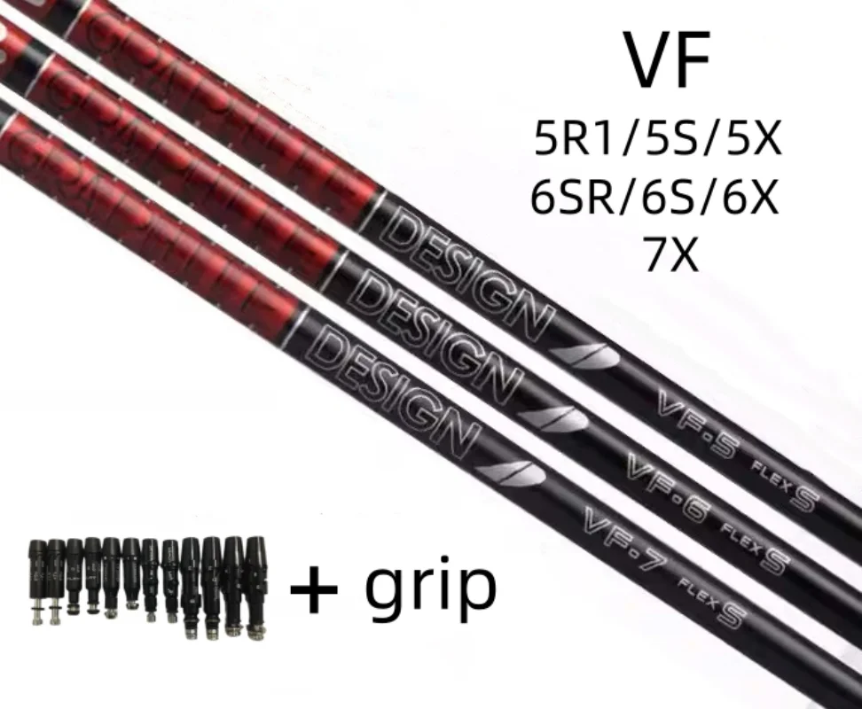 Nuevo eje de golf A D VF 5/6/7 R1/SR/S/X, eje de conductor de golf o eje de grafito de madera fairway, instalación gratuita con empuñaduras y manga