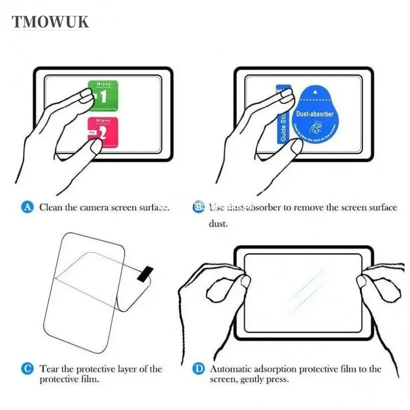 For Fujifilm X-T50 XE5 XE-4 Tempered Glass Screen Protector Anti-Scratch 9H HD Film