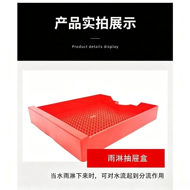 Rainfall Drip Anti-Overflow Aquarium Filter System Aquarium Filter Box Drawer Type Wet Dry Separation view 5