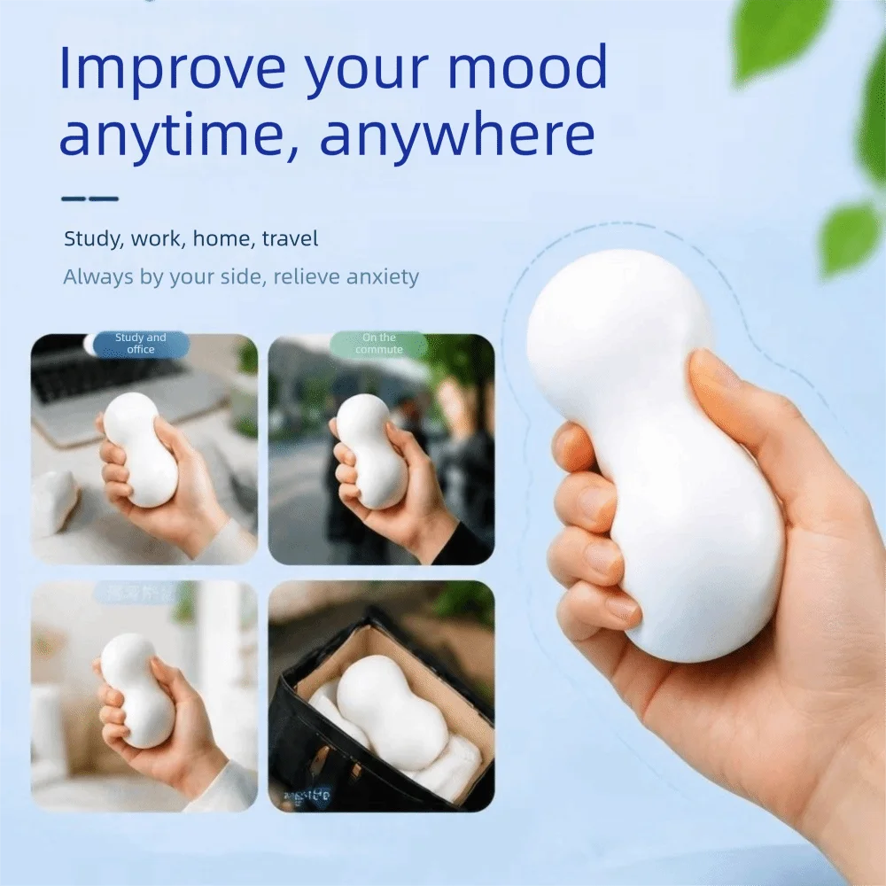 Realistic Soap Soap Squeeze Ball Slow-rebound Squeezable Soap Fidget Squeeze Cute Slow Rising Crunchy Soap Ball Leisure