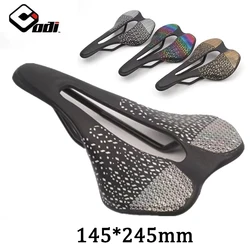 ODI Bike Saddle 145*245mm Hollow Breathable Bicycle Seat Mountain Bike Saddle Ultralight Road Bike Seat Soft Damping MTB Cushion