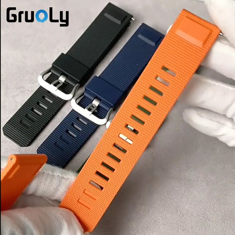 Ремешок для часов из силиконовой резины для Casio PROTREK PRW-6900 PRW-6800/3400, сменный ремешок 23 мм, быстросъемный браслет, аксессуар для ремня