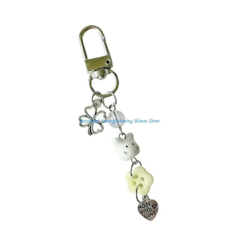 E56A حزام الهاتف المصنوع يدويًا، حبل الهاتف، ملحقات الموضة الملونة للهواتف والحقيبة