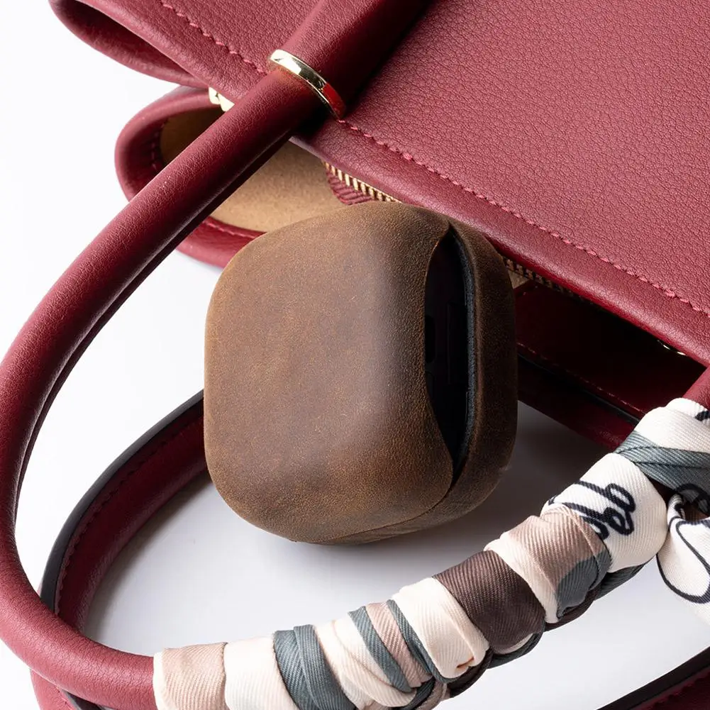 Premium Leather Earbuds Case for Samsung Galaxy Buds 4 / Buds 4 Pro Luxury Anti-Scratch Shockproof Protective Cover