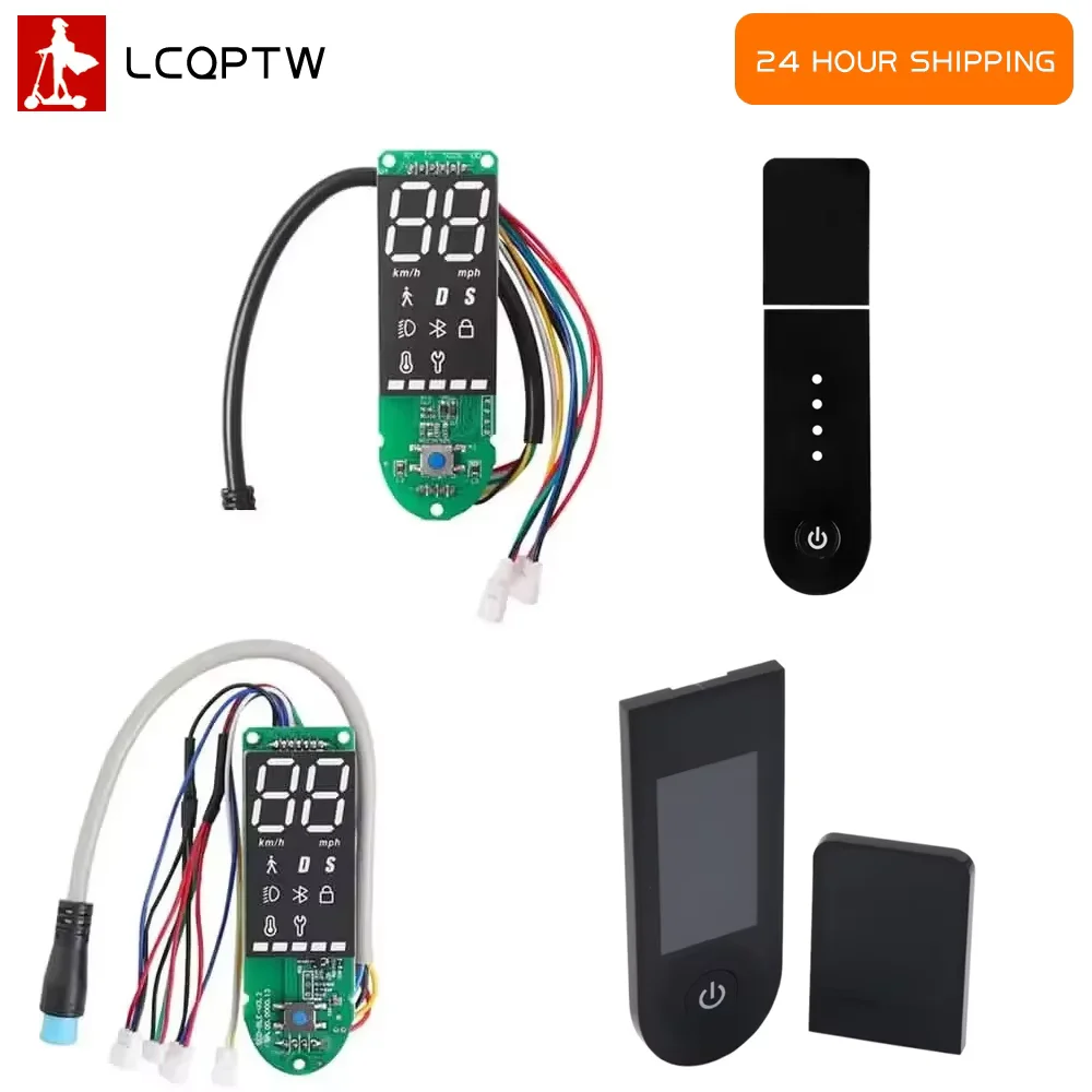 Armaturenbrett-Leiterplatten-Baugruppe mit Abdeckung für Xiaomi M365 Pro Pro2 Elektroroller Display-Panel-Bildschirmgehäuse