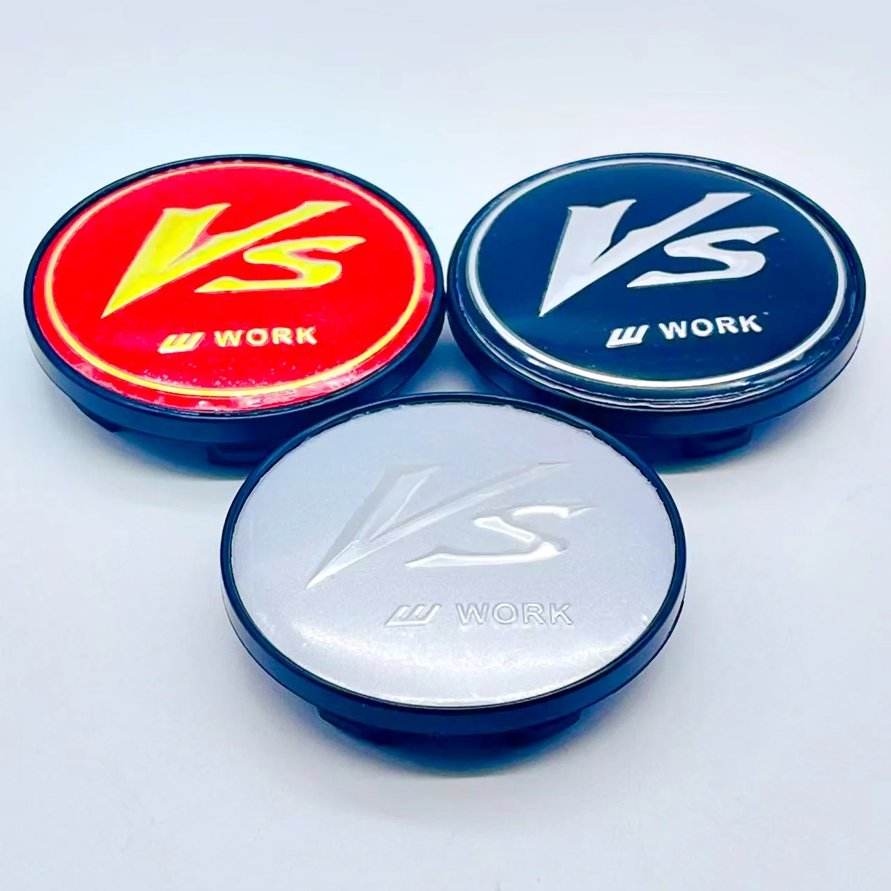 

4pcs High Quality 59mm Car Wheel Hub Cover Center Caps for VS W Work Racing Styling Badge Emblem Accessories