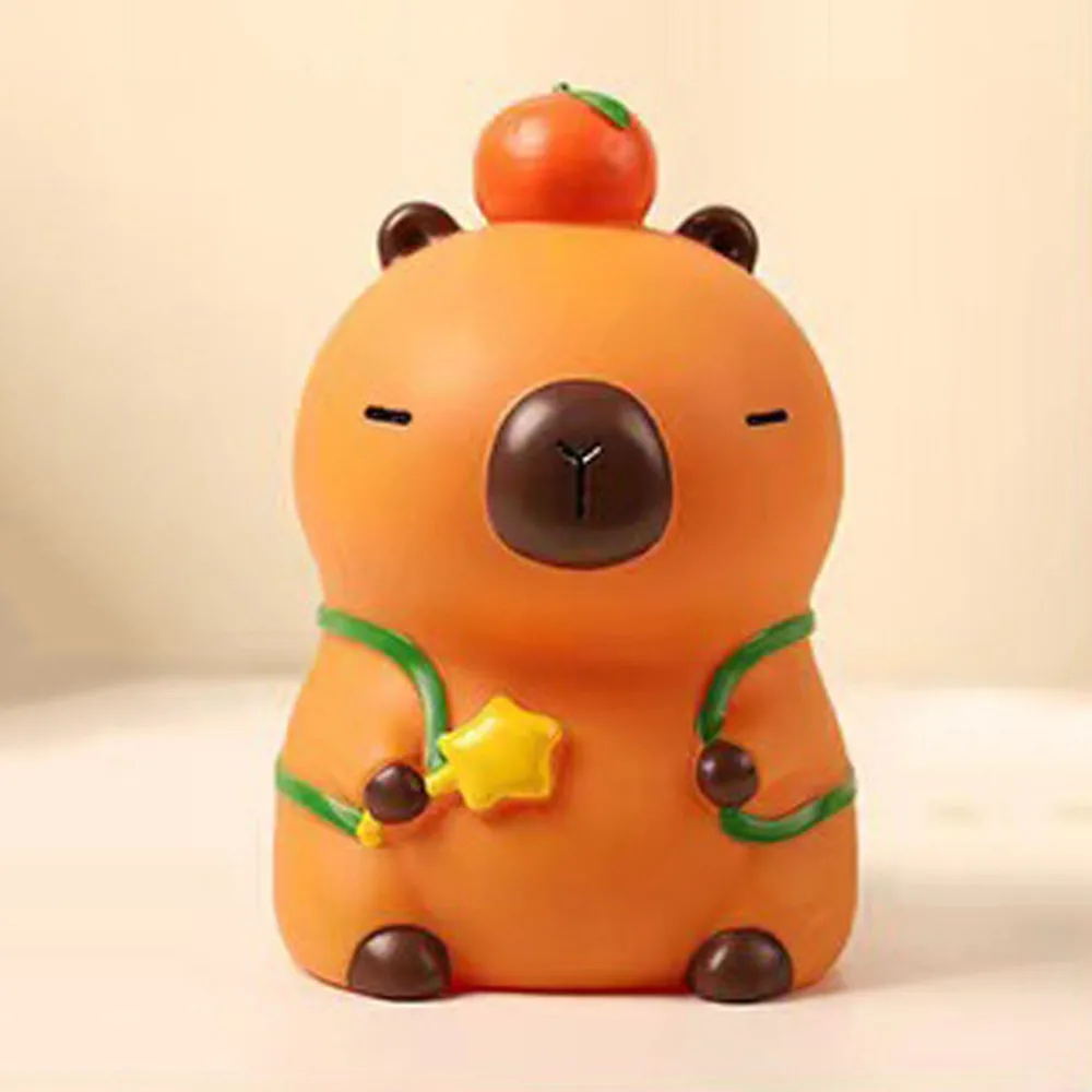 Spaartank Capybara Spaarpot Grote Capaciteit Model Capybara Spaarpotten Cartoon Collectible Capybara Kids Opbergdoos