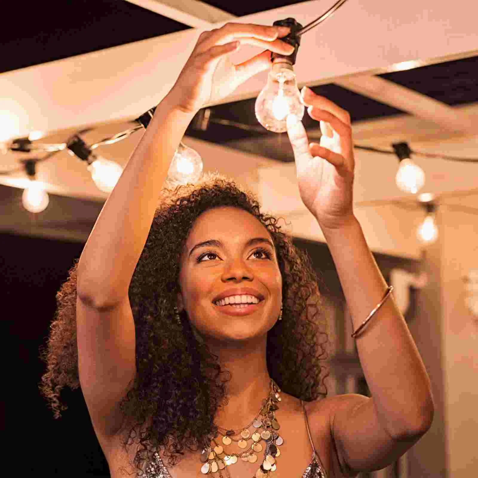 2 Pcs Frosted Light Bulb LED Ceiling Lights Aluminum Bulbs For Wax Warmer