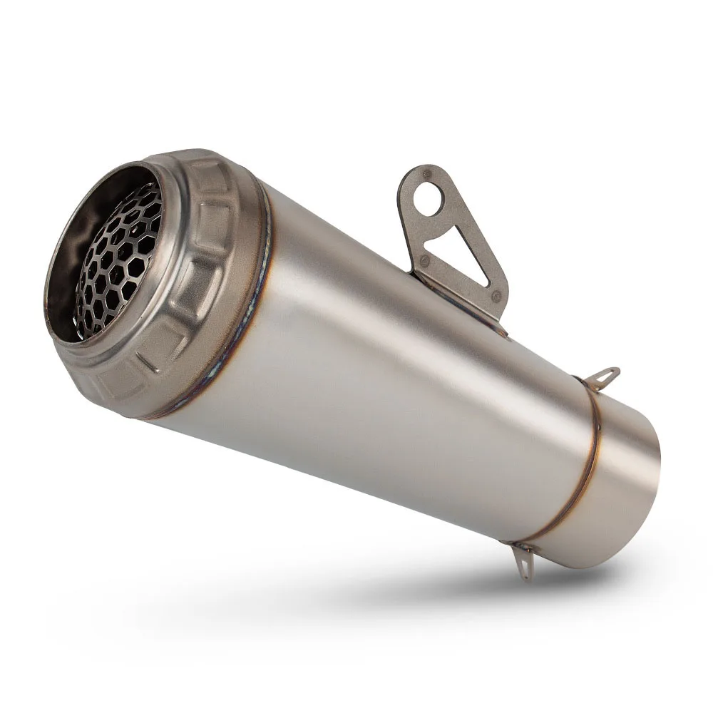 Universal 60mm Motorcycle Exhaust Muffler Escape Moto Modified With DB Killer For DUKE390 ADV350 MT03 CBR400R GSX250R Z400 CB150
