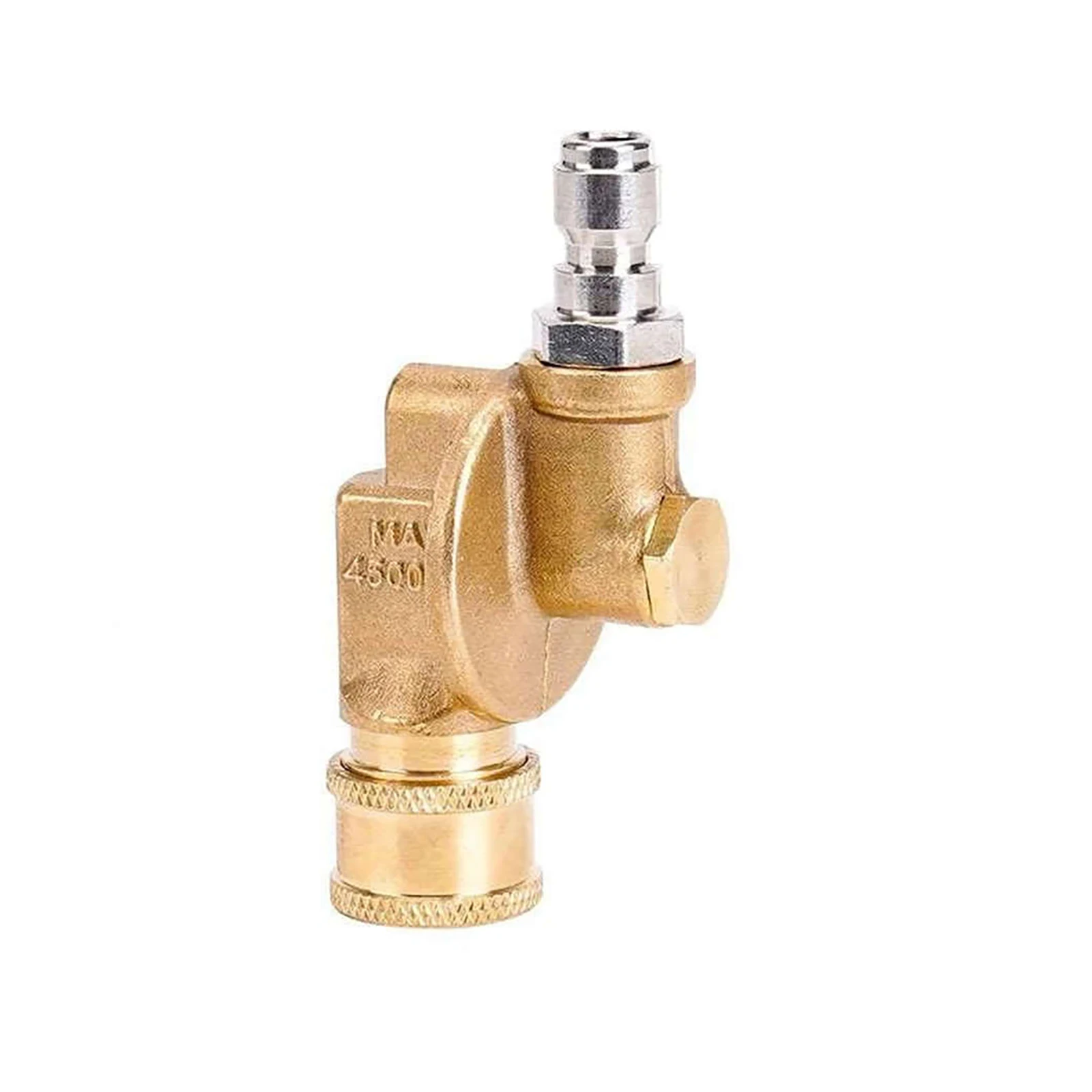 1Pc 4500 PSI Pivoting Coupler With 1/4