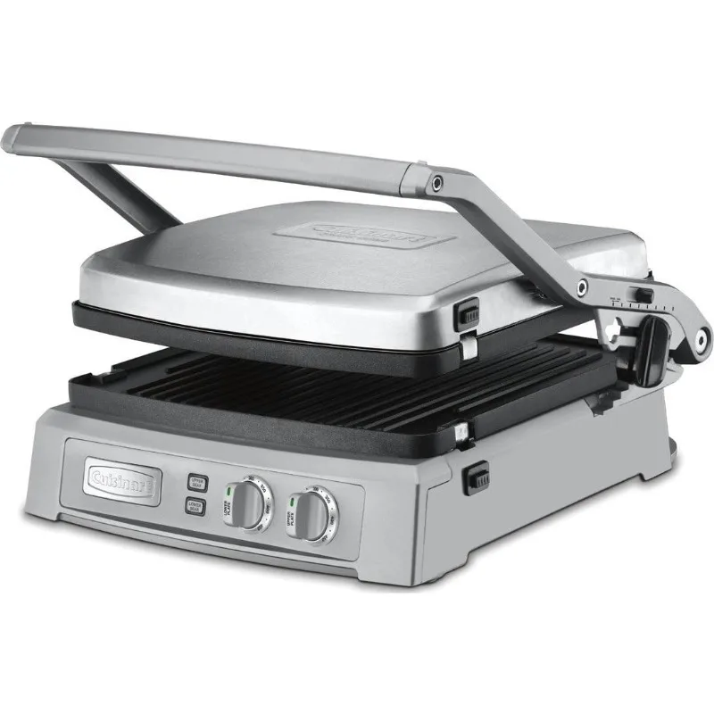 Cuisinart GR-150P1 Deluxe Electric Griddler, Stainless Steel