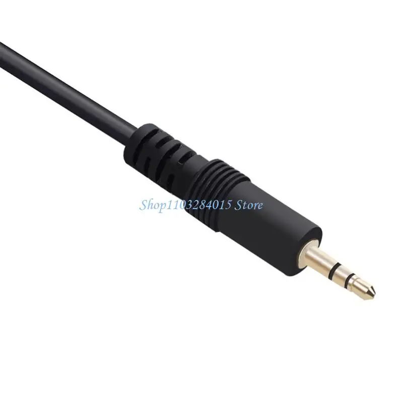 R6FF 3 Pin Screw Terminals Adapters Cable For 3.5mm TRS Sound Plugs For Signal Connectivitys