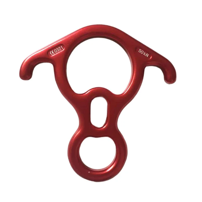 For Descender 8 Character Slow Down Ring Cable Down Outdoor Climbing Single Point Rotation Air Yoga Satin Dance, Eight Character