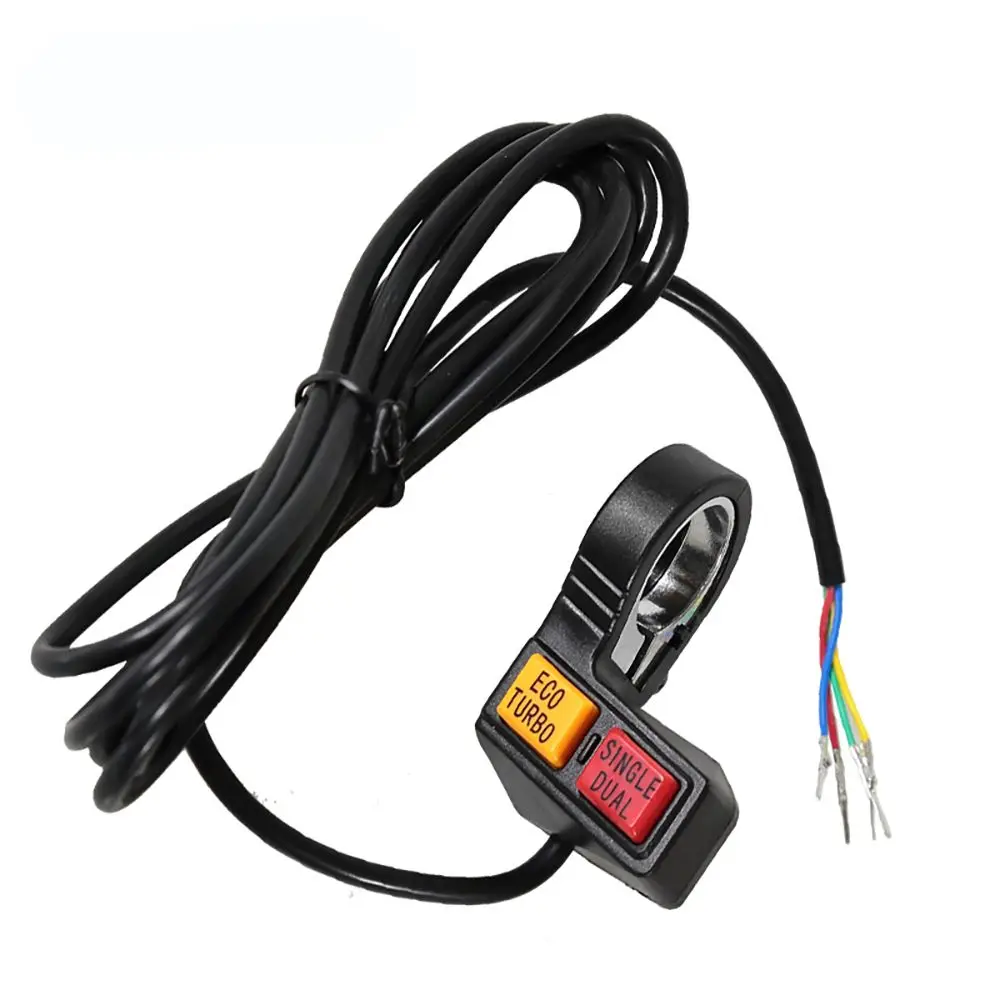 Durable Scooter Motorbike On-Off Button High Low Speed Control Electric Bicycle Accessories E-bike 2 In 1 Switch