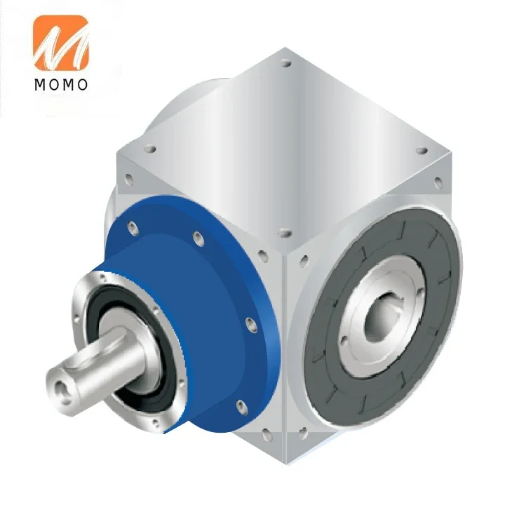 Variable Output Types Steering Box Manufacturer 90 Degree Gear Transmission Reducer AT Series 1 1 Right Angle Gearbox