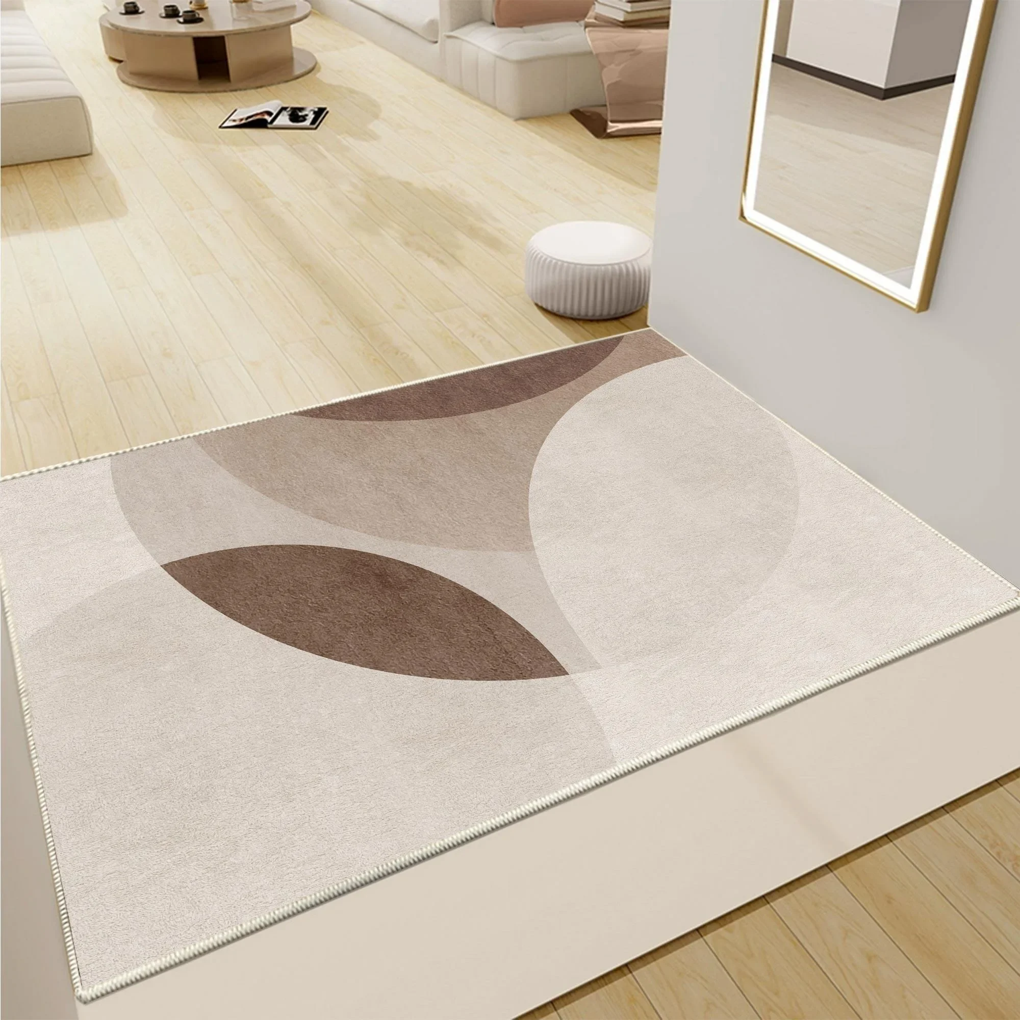 Geometric Pattern Home Entrance Doormat Dirt Trapping Welcome Rug Entry Door Mats Washable Non-slip Carpet Tapete De Entra 바닥매트