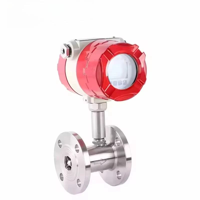 Misuratore di portata a turbina per olio Ga s online in fabbrica Misuratore di portata a turbina magnetica per liquidi sanitari Ip67